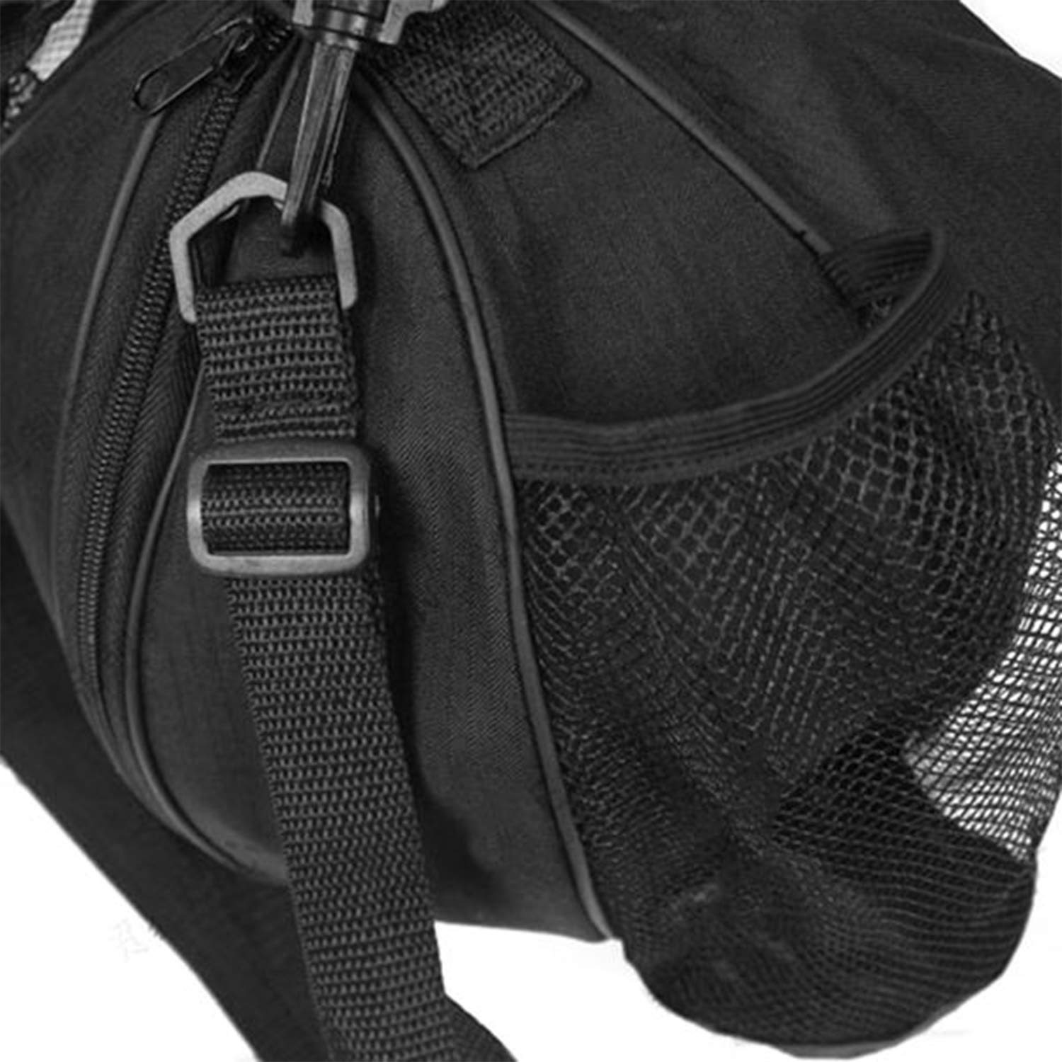 ITODA Borsa da trasporto professionale da pallacanestro borsa impermeabile portatile borsa a tracolla Oxford arrotondata palestra allenamento sport
