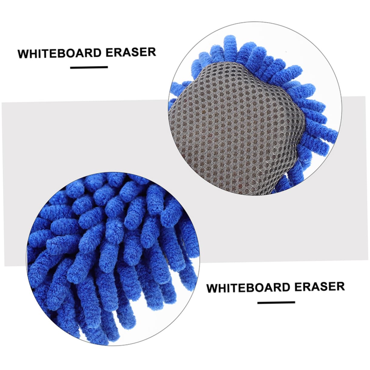 NAMOARLY Whiteboard Eraser 4 Pack Washable Soft Dry Erase Erasers for Classroom Office