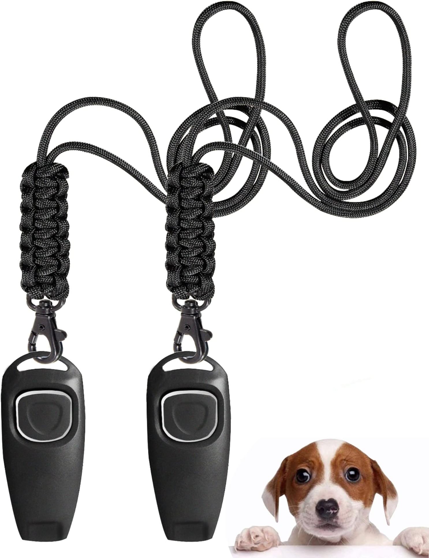 Gammaeon Hundepfeife Edelstahl - Verstellbare Ultraschallpfeife Für Hunde- Und Taubentraining