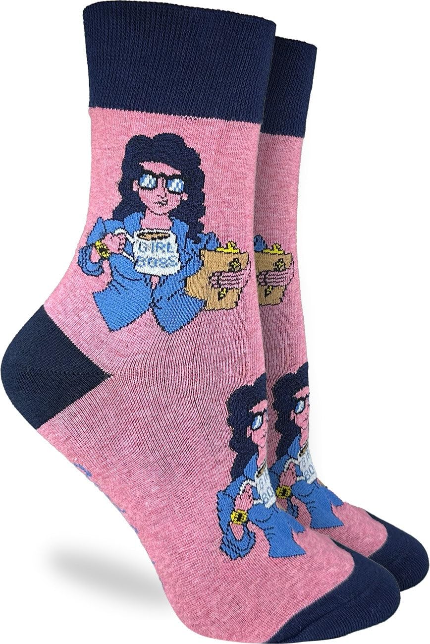 Good Luck Sock Women's Breaching Orcas Socks, Adult, Shoe Size 5-9 — view 108