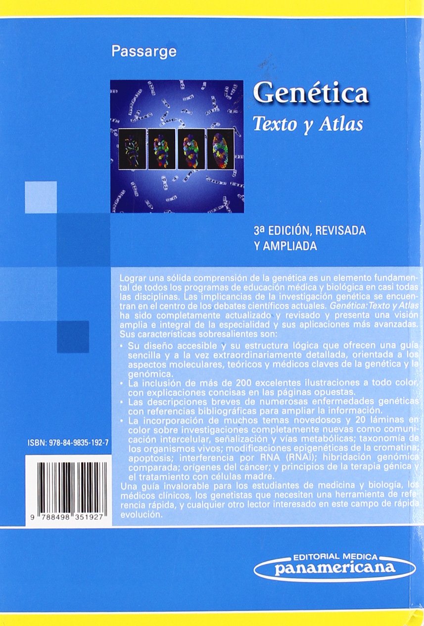 Genetica Texto y Atlas