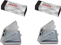 Vista 1 de Faber-Castell Borrador - Drawing Art - Paquete de 4 borradores de lápices grandes