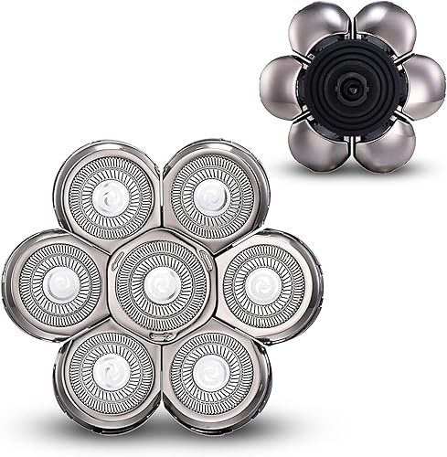 Cabezal de repuesto para afeitadora eléctrica para hombre, cabezal de afeitadora eléctrica 7D, cabeza de cierre 7D, cabeza de repuesto para