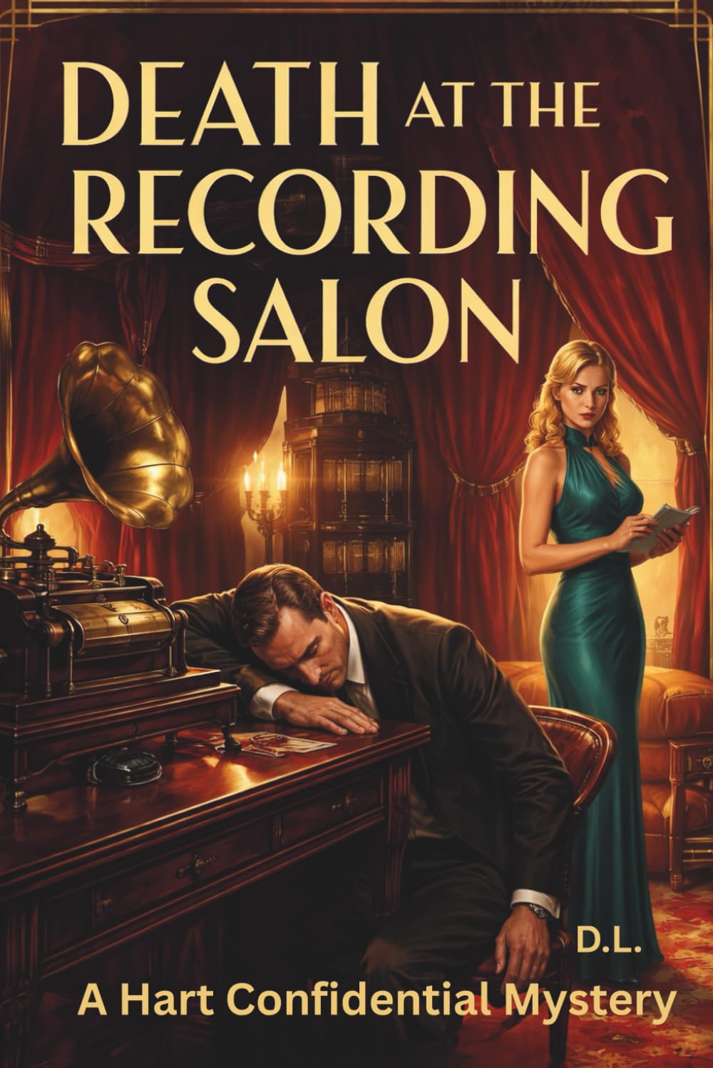 DEATH AT THE RECORDING SALON: A Hart Confidential Mystery (A Lena Hart Jazz Mystery)