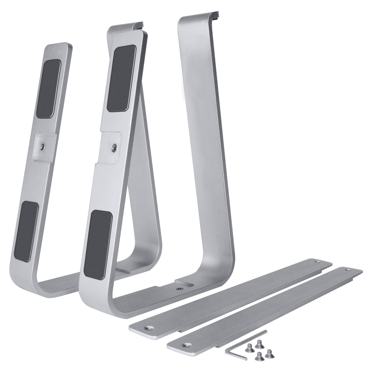 MacAlly Astand Aluminum di Supporto per Apple MacBook, MacBook Air, MacBook PRO e Qualsiasi di tra 25,4 cm e 43,2 cm Grigio Space Gray