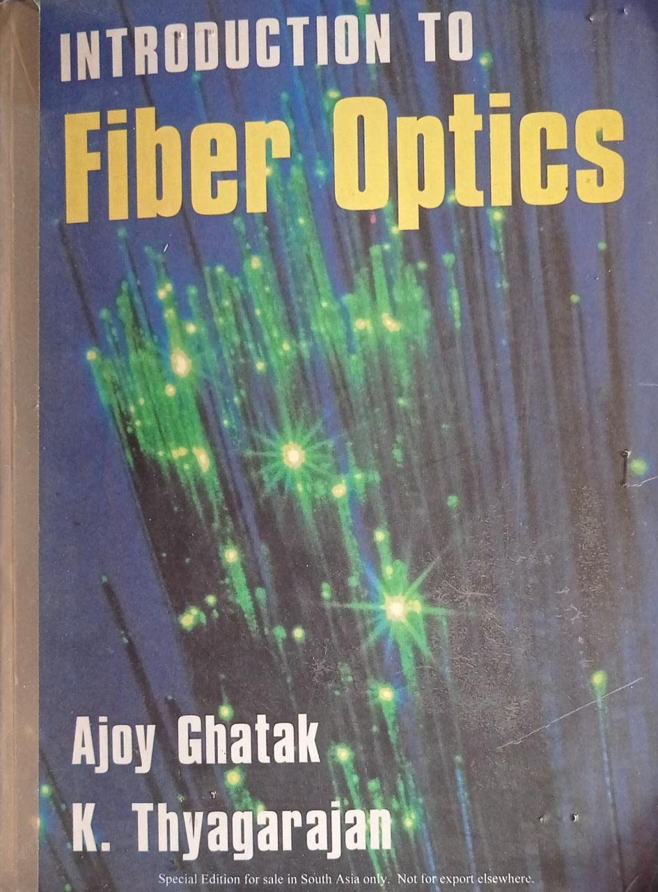 Amazon.in Buy Introduction To Fiber Optics By Ajoy Ghatak Second Hand & Used Book Book Online
