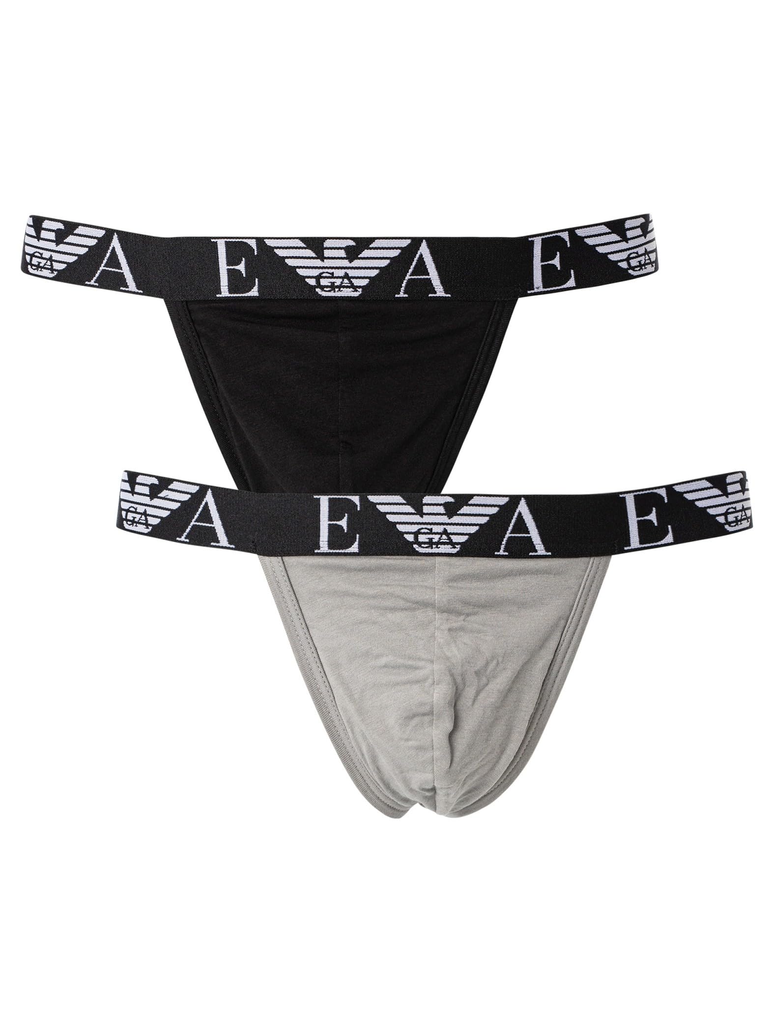 Men's 2 Pack Jockstraps, Multicoloured, XL