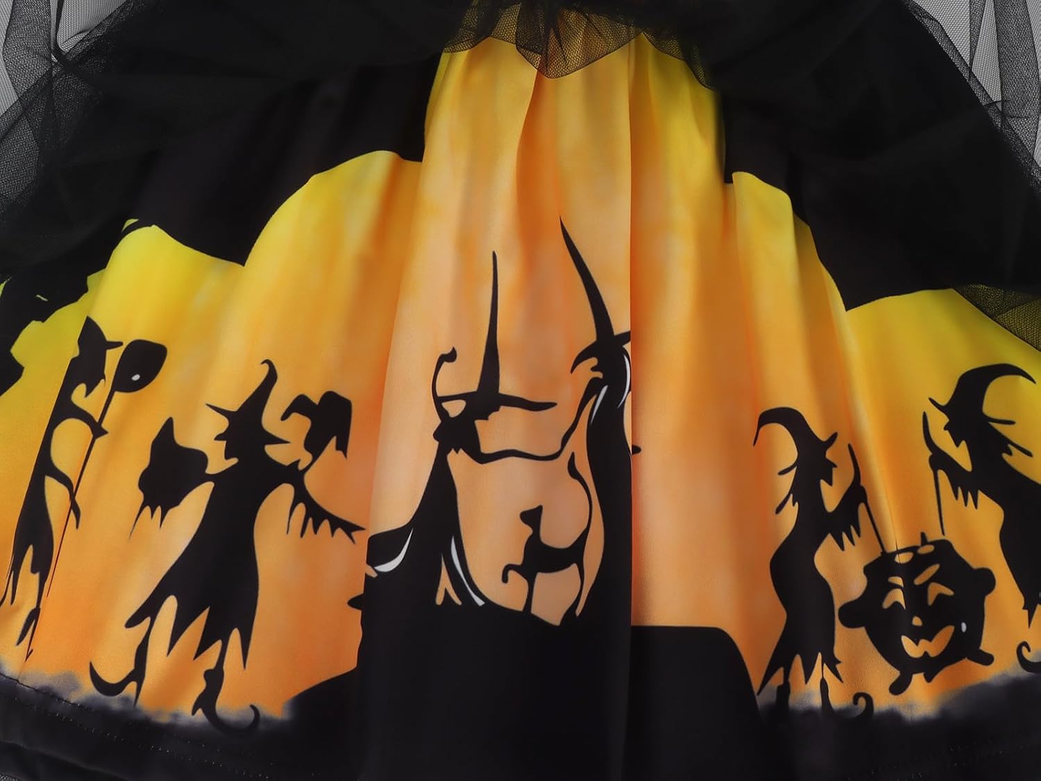 WonderBabe Pirate Costume Kids Puff Sleeve Tulle Dress Toddler Pirate Outfit Girls Birthday Party Halloween Dress Up Clothes - Image 6