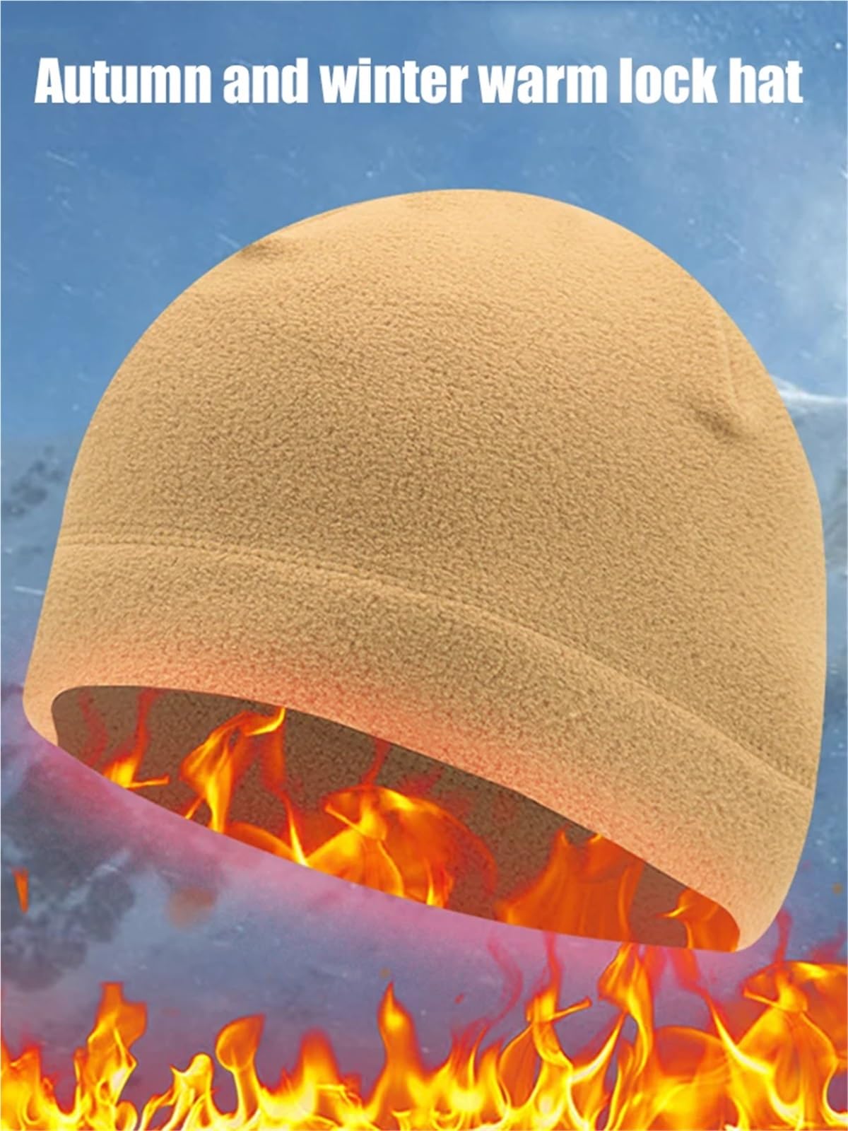 2 Stück Herren Damen Wintermütze, lässig, warm, Totenkopfmütze, winddicht, Polarfleece, Unisex, weiche Mütze for Outdoor, Radfahren, Skifahren und Wandern FüR Radfahren