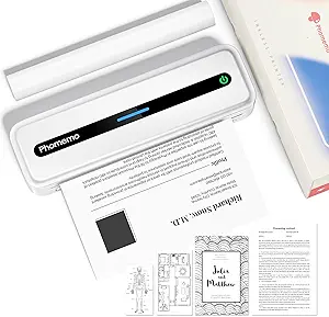 Phomemo M832 Portable Printer, Thermal Inkless Portable Printers Wireless for Travel, Comaptible with Phone & Laptop for Office, Home, Support 8.5'' x 11'' US Letter