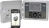 Orbit B-hyve 57950 - Regolatore irrigatore intelligente a 12 zone, per interni ed esterni, compatibile con Alexa Gray 12 Zone Controller Regolatore irrigatore