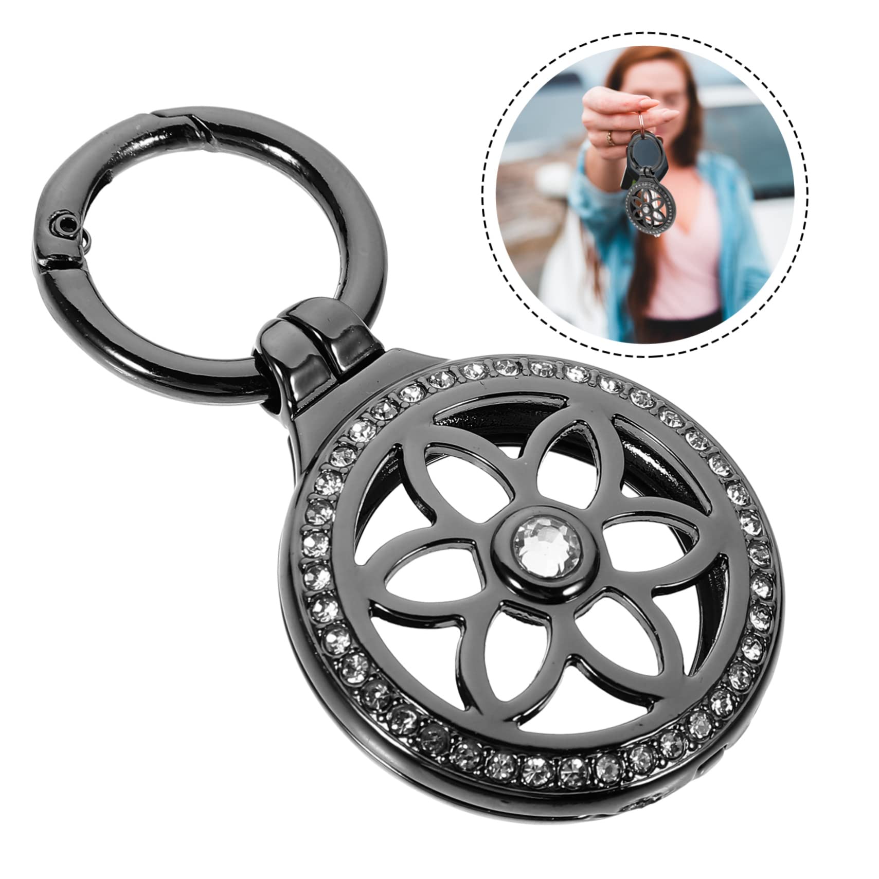 Uonlytech 5piezas Protectora para Localizador De Mascotas Estuche Compacto y Resistente Rayones Compatible Accesorio De Seguridad para Collares y Gatos Mosquetón para Llaves y Valiosos