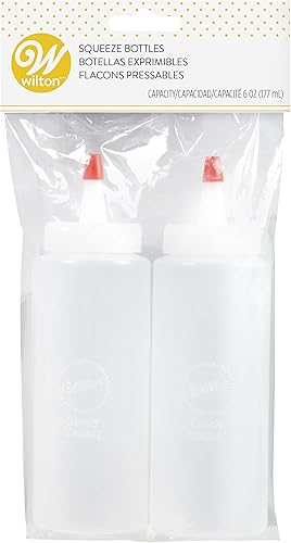 Miniatura 2 de Wilton Botellas exprimibles 6 onza Rojo