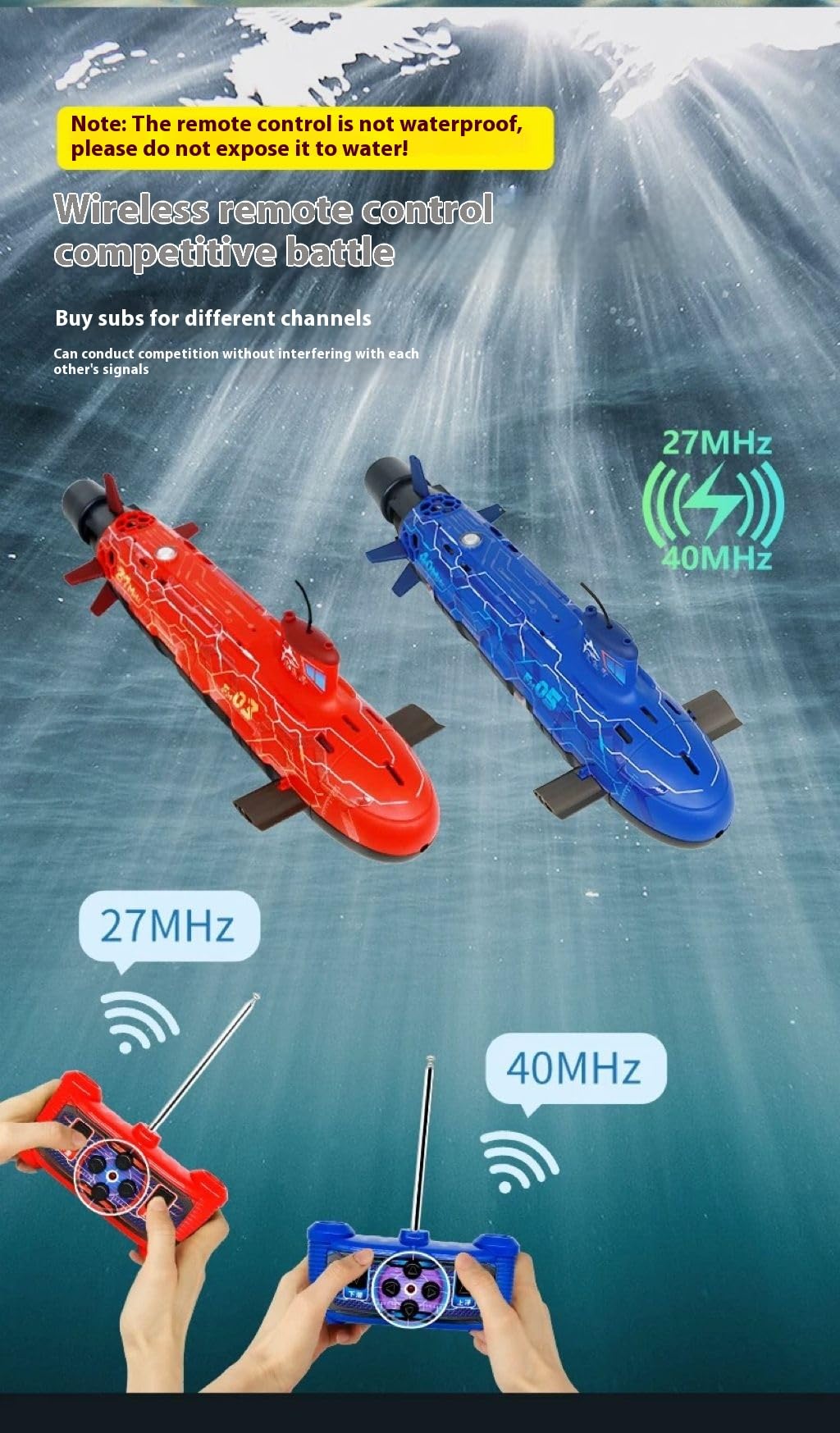 Barco RC Submarino Con Cámara 480P – Impermeable, Luces LED, Velocidad Ajustable, Para Estanques Y Ríos, Regalo Para Niños Y Adultos