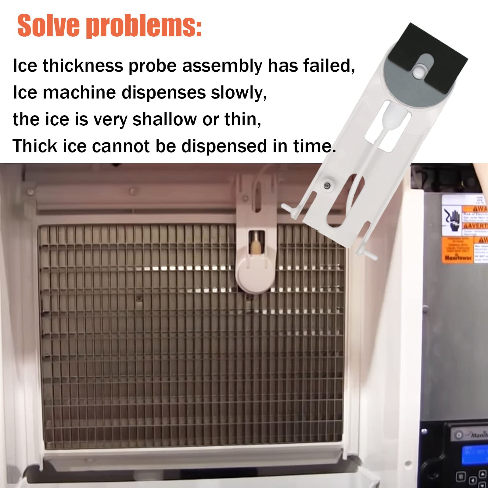 Ice Thickness Probe Assembly For Manitowoc Indigo Series Ice Machines - Part # 000008660 14 thumbnail image
