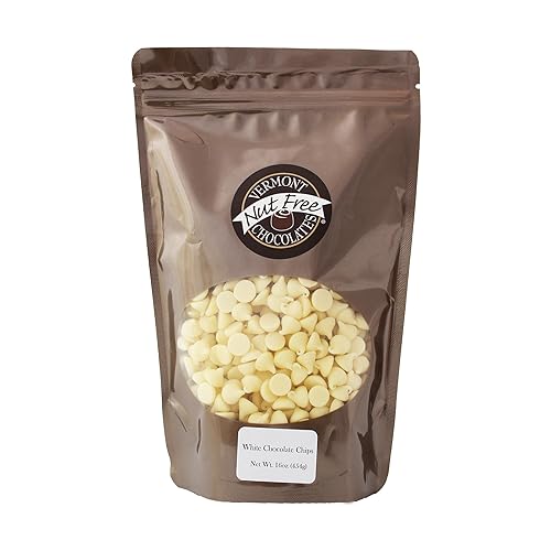 Miniatura 5 de Vermont Nut Free Chocolates Chips para hornear (chocolate blanco) 16 onzas, 2 bolsas