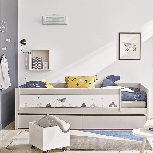 Miniatura 7 de Home Intuition Deflector de aire magnético ajustable para paredes ventilación de techo 1014pulgadas