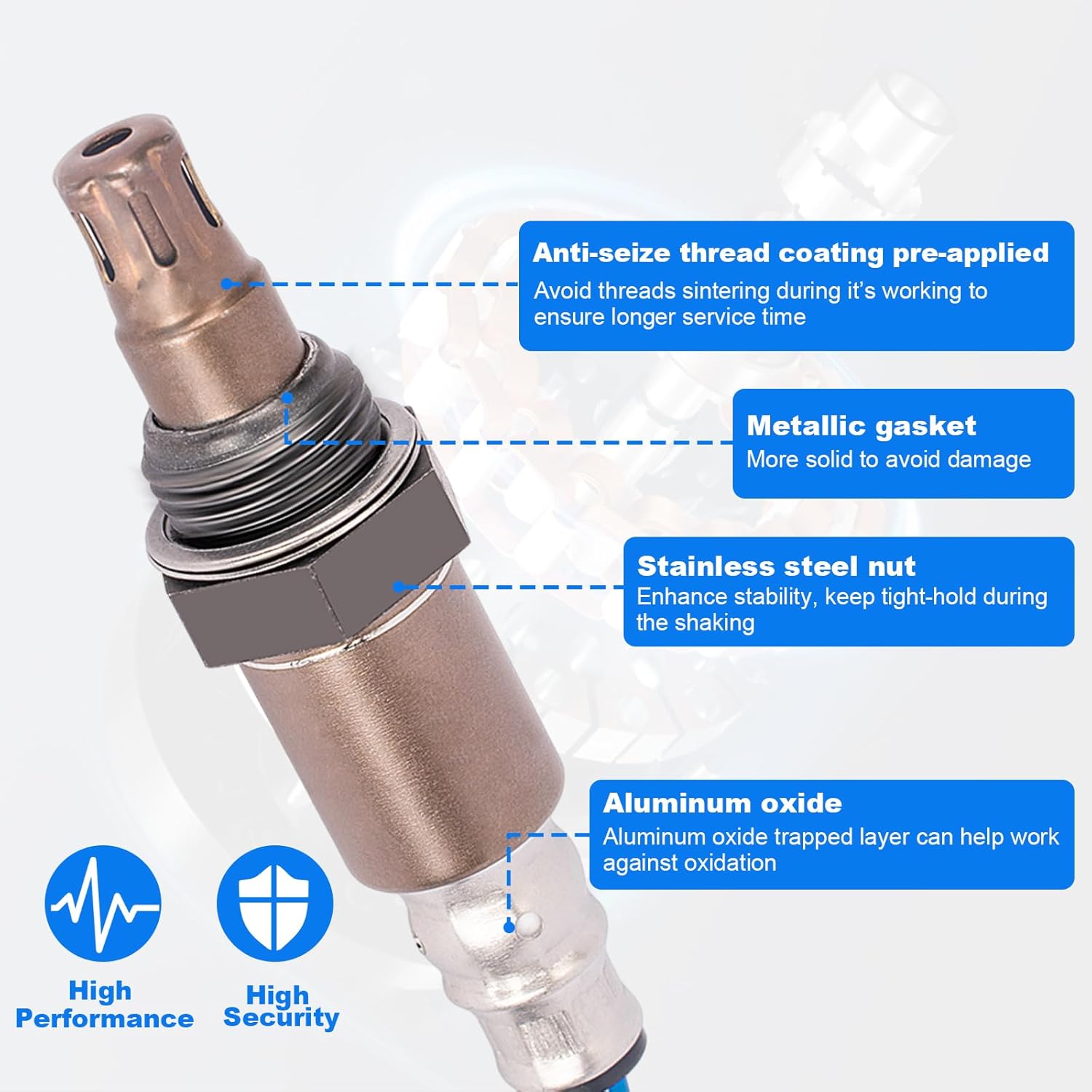 Oxygen O2 Sensor 234-9040, 02 Sensor Compatible with Honda for Accord 2003-2007 L4 2.4L Upstream