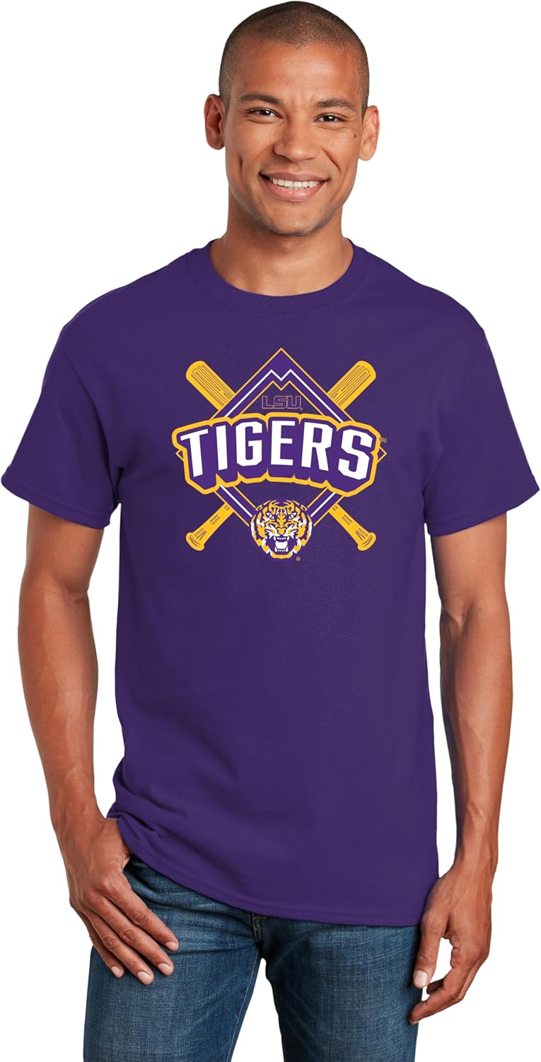 CornBorn LSU Baseball Shirts - LSU Tigers Baseball Apparel - Pick Your Design
