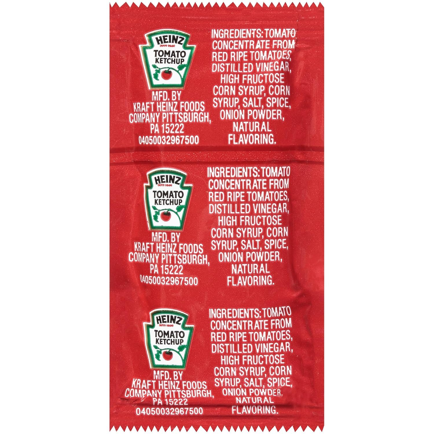 Heinz ketchup jednorazowy, 1000 x 7 g