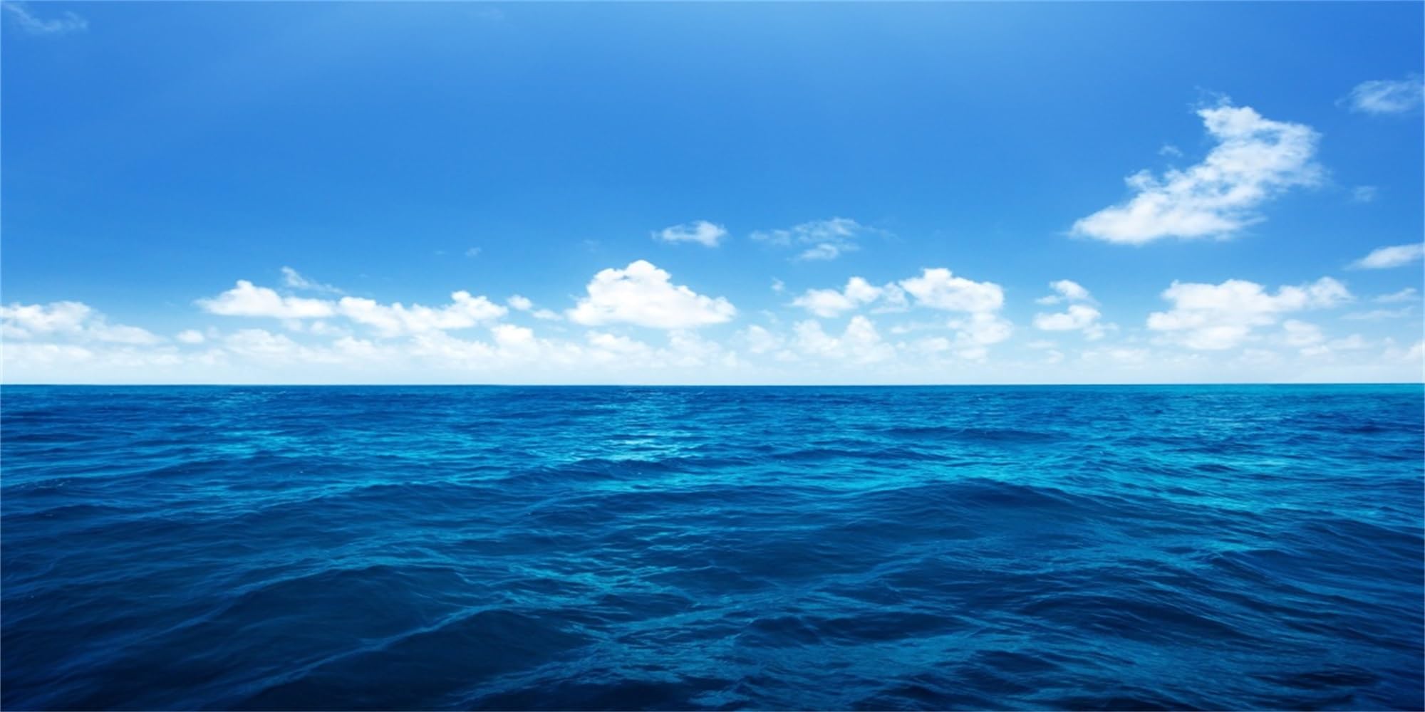 MIRRORANG 61x41cm Undersea Theme Aquarium Background Blue Sky Clouds Ocean Underwater World Fish Tank Background — image 1