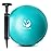 Slim Panda Pilates Ball with Pump, 9 Inch Small Exercise Ball, Anti Burst Mini Yoga Ball for Stability, Workout, Barre, Core Strength, Physical Therapy, Balance, Stretching