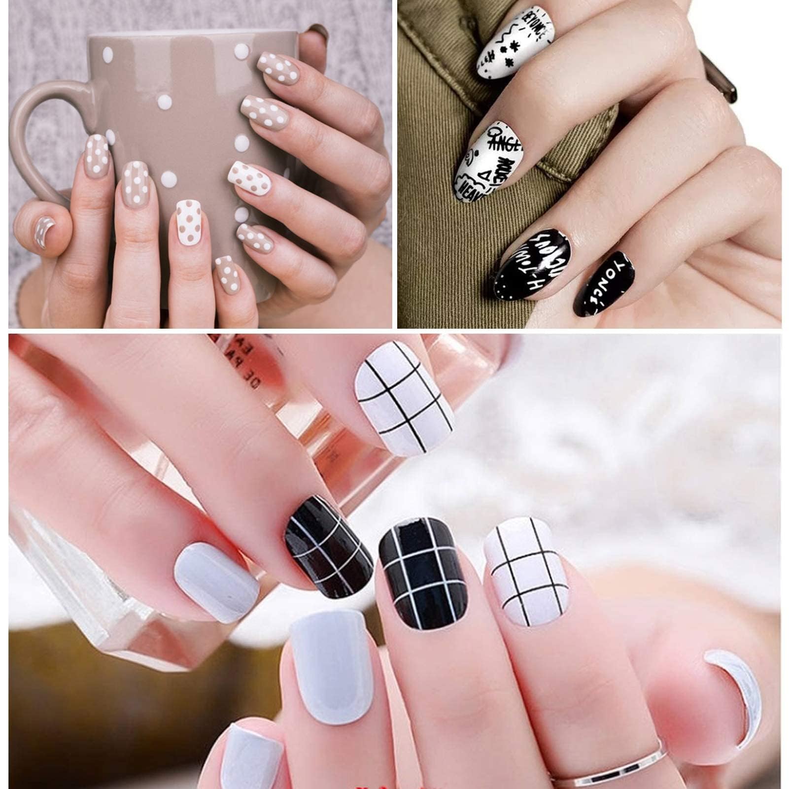 Nail Stamping Set 8 Colores 8ml Placas Estampacion Uñas Stamping Gel Polish DIY