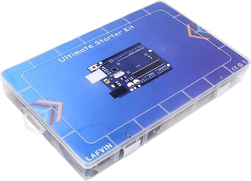 Miniatura 3 de LAFVIN Kit de inicio definitivo con placa R3 Mega2560 Mega328 Nano Compatible con Arduino IDE con tutorial