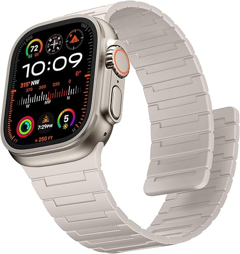 Suphart Strong Magnetic Bands Compatible with Apple Watch Band 49mm 46mm 45mm 44