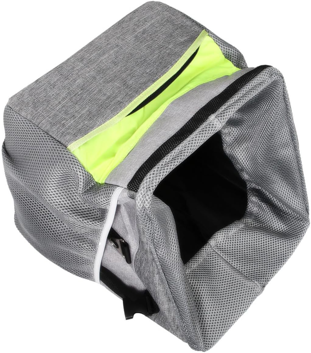 Pet Bike Basket Bike Dog Carrier Pet Travel Carrier Mesh Liner for Cooling Oxford Folding Handbag Safe for Use