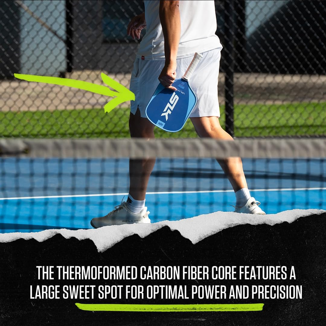 Selkirk Sport SLK Valkyrie Pickleball Paddle | Widebody Beginner Pickleball Paddles with X5 16mm Polymer Core & Fiberflex Fiberglass Face | Large Sweet Spot for Power & Control | All-Court Performance