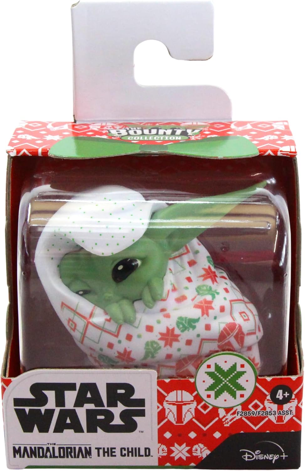 Star Wars Disney The Mandalorian - The Bounty Collection Christmas Edition 2.5" 6Cm The Child Figure - (The Child Swaddling)