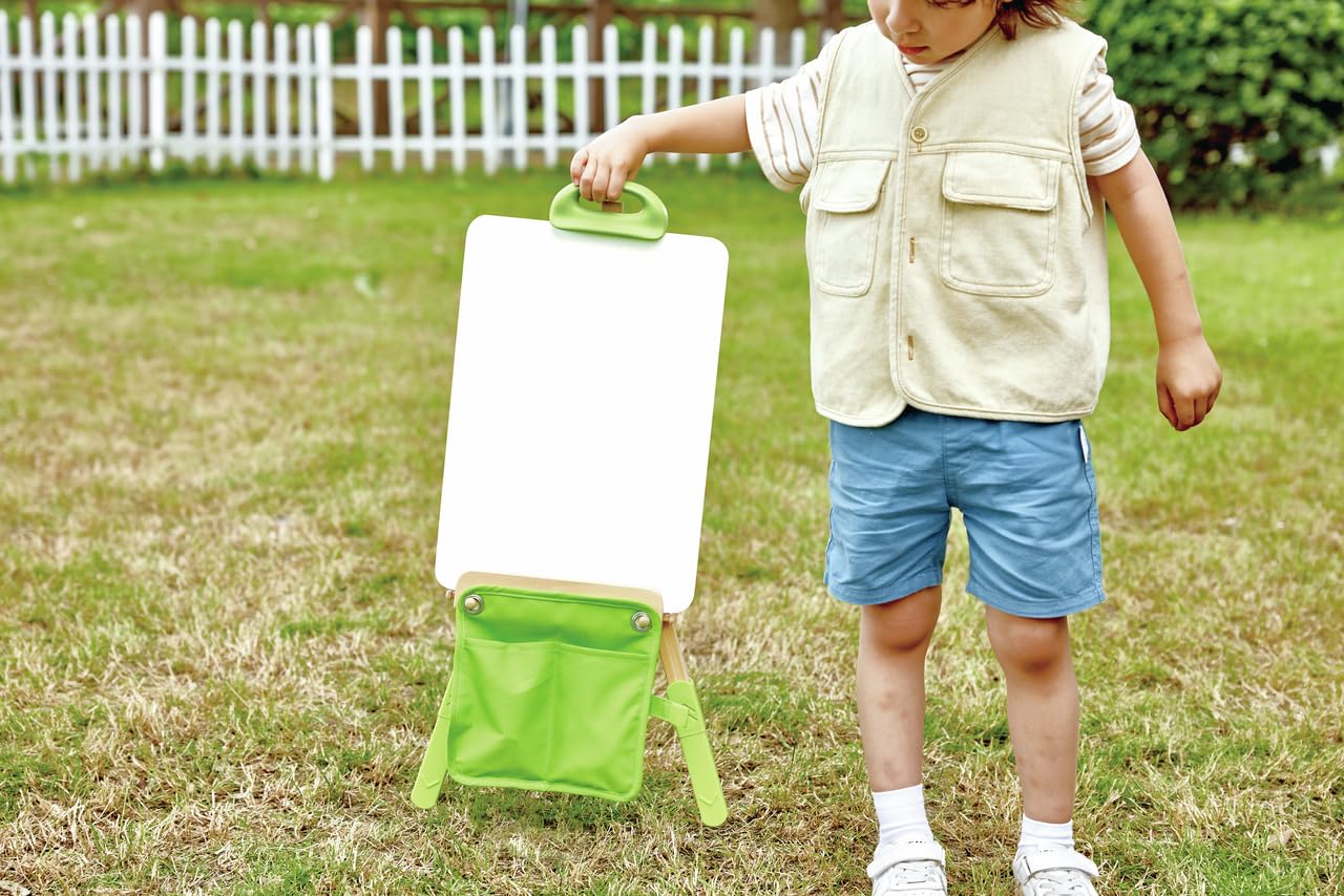 Hape Cavalletto Portatile in Bambù – Creatività Ovunque