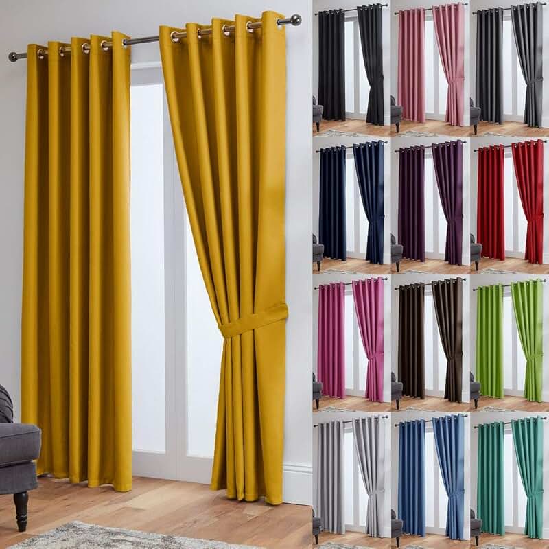 Amazon.co.uk mustard curtains