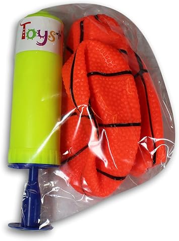 Toys+ 3 Pack! Inflatable Mini Basketballs Includes Pump and Needle Magic Shot Pro Mini Hoop Basketballs