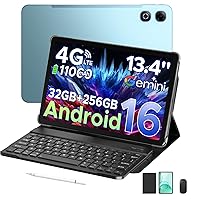 DOOGEE Tab G6 Max 13,4 Pollici Tablet Android 16, 90Hz 32GB RAM+256GB ROM/TF 2TB Tablets Con Tastiera
