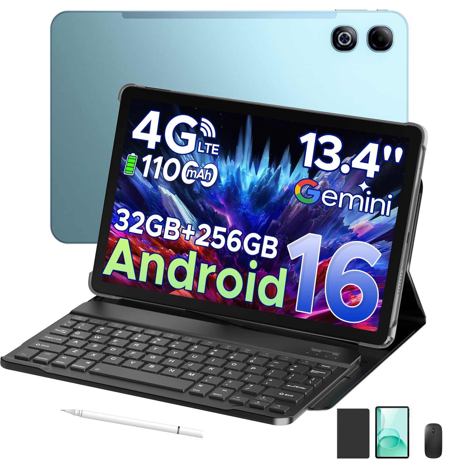 DOOGEE Tab G6 Max 2025 Newest Android 16 Tablet with Pen and