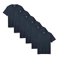 Amazon Essentials Uomo Scollo a V a maniche corte regular fit