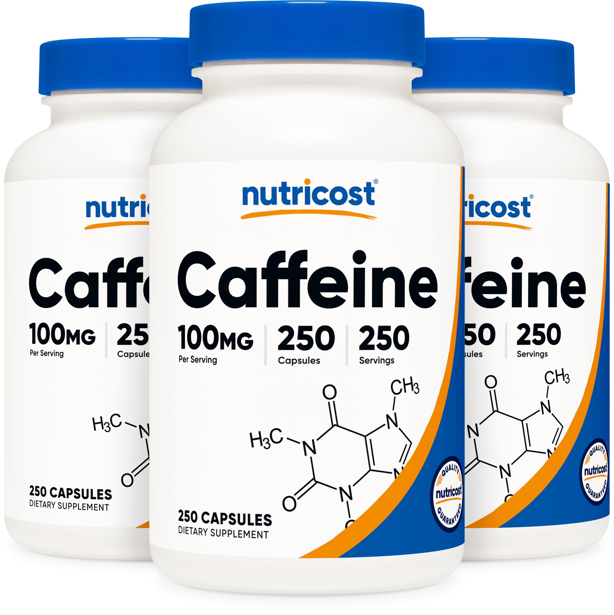 Nutricost Caffeine Pills 100mg Per Serving, 250 Capsules — Amazon image 7