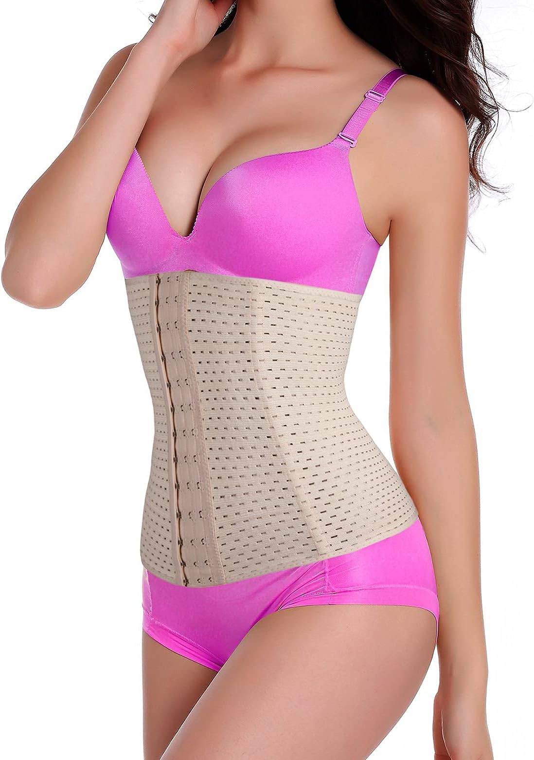 SAYFUTWaist Trainer, Corset Cincher Body Slimmer Shaper Tummy Control for Women