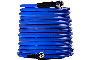 100FT Heated Water Hose for RV Antifreeze Heated Drinking Garden Water Hose