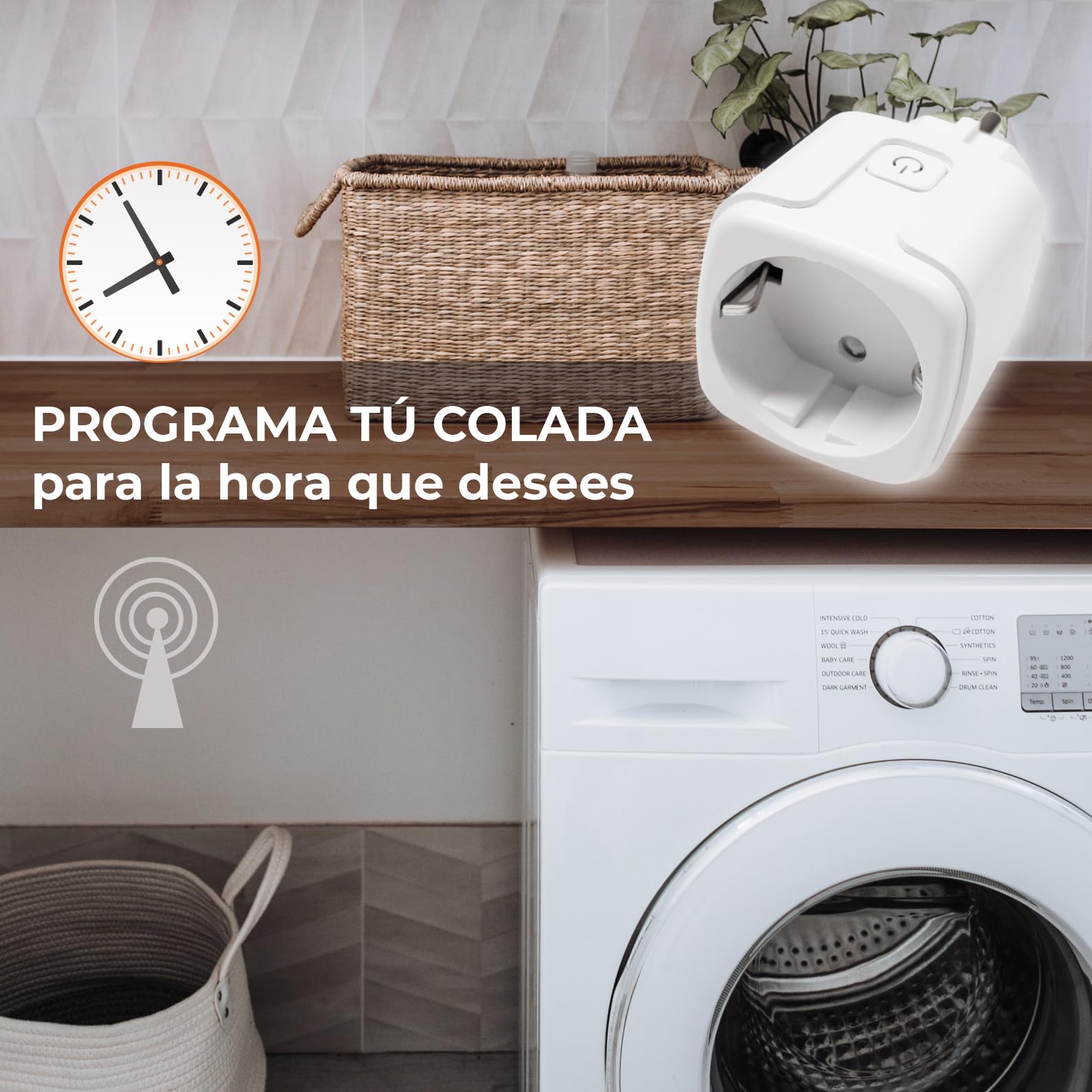 LED ATOMANT 4x Enchufe Zigbee 16A Programable Medidor Consumo | Control remoto, Temporizador
