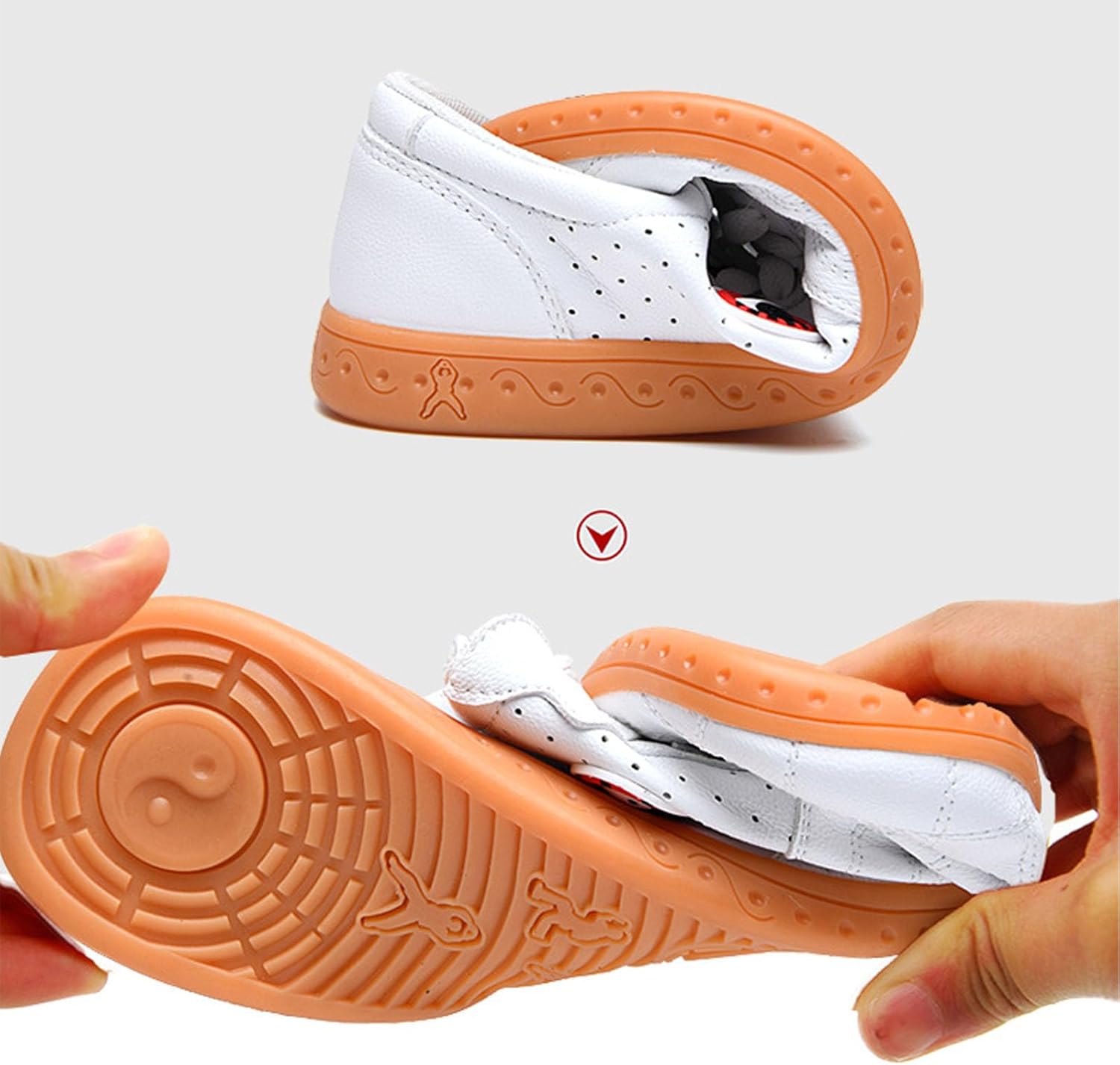 Taekwondo Shoes,Kung fu Shoes Martial Arts Shoes for Men Women Tai chi Trainer Shoes Chinese Wu shu Kung Fu Shoes(Size:42EU,Color:B)