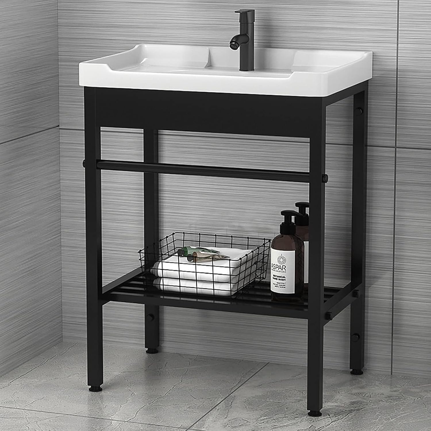 ODEROL Free Standing Wash Basin Ceramic Utility Sink