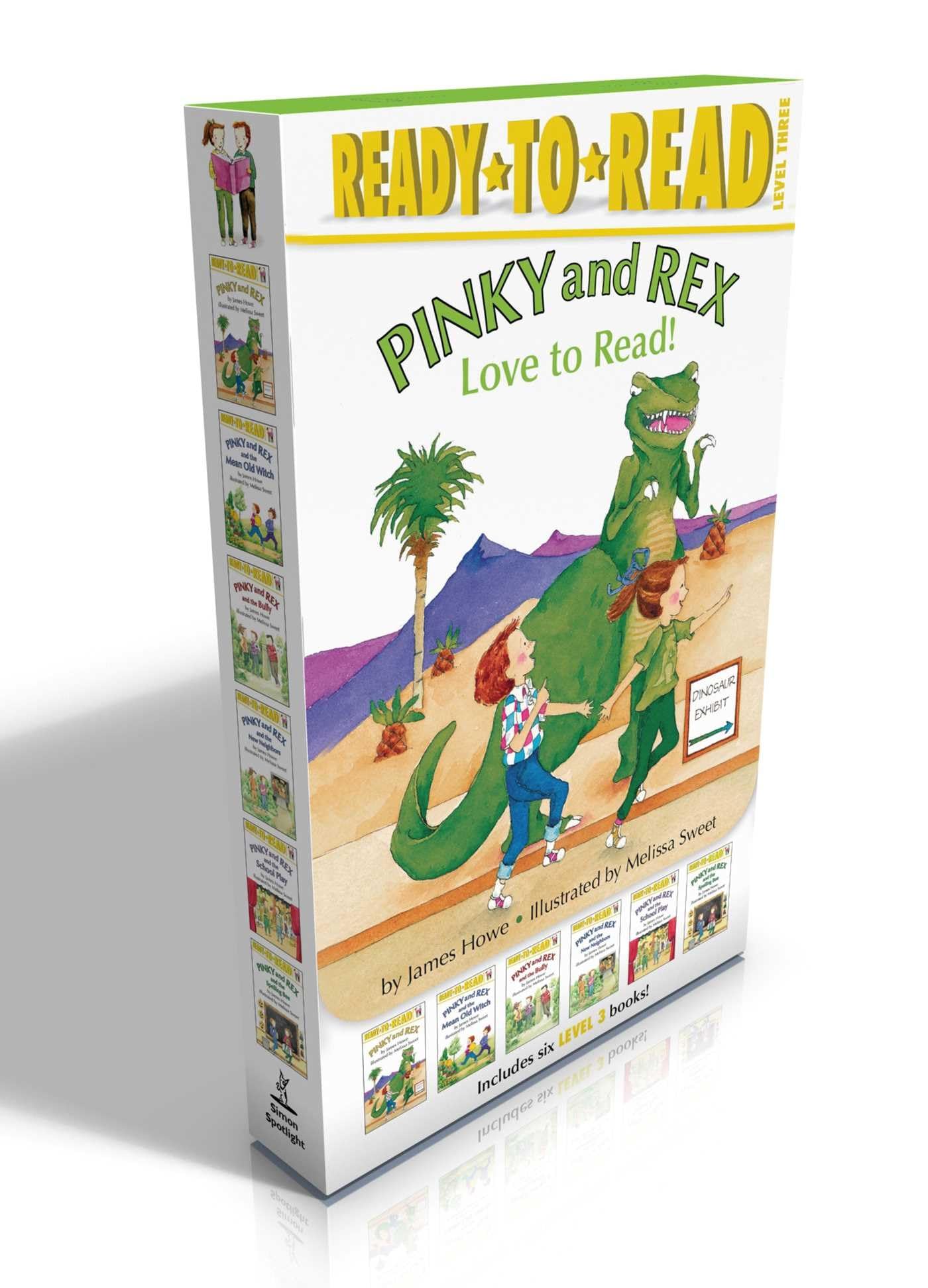 Pinky and Rex Love to Read! (Boxed Set): Pinky and Rex; Pinky and Rex and the Mean Old Witch; Pinky and Rex and the Bully; Pinky and Rex and the New ... and Rex and the Spelling Bee (Pinky & Rex)