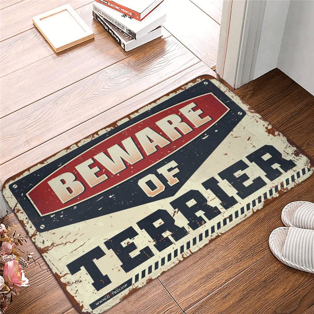 Tapis d'hiver d'extérieur original - Cadeau idéal pour maîtres de Terrier