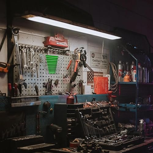 Miniatura 7 de ALOANES Organizador de llaves metálicas de 78 ranuras, bandeja organizadora de llaves resistente para caja de herramientas, compatible con