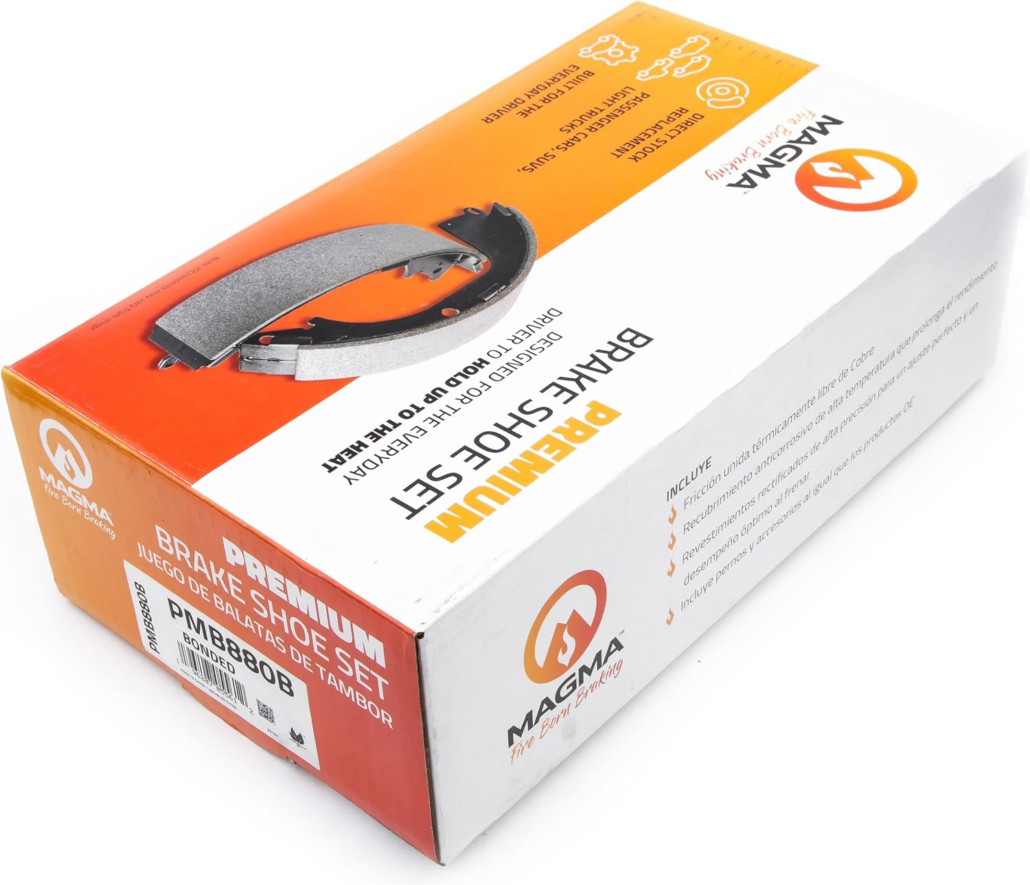 MAGMA Premium PMB880B Parking Brake Shoes