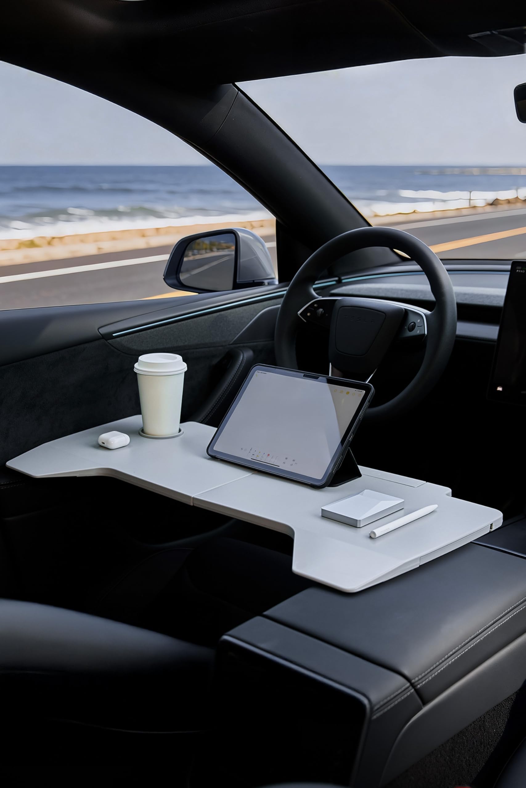 Amazon.co.jp: BOXIV The Table テスラ車向け 車載 折りたたみ式