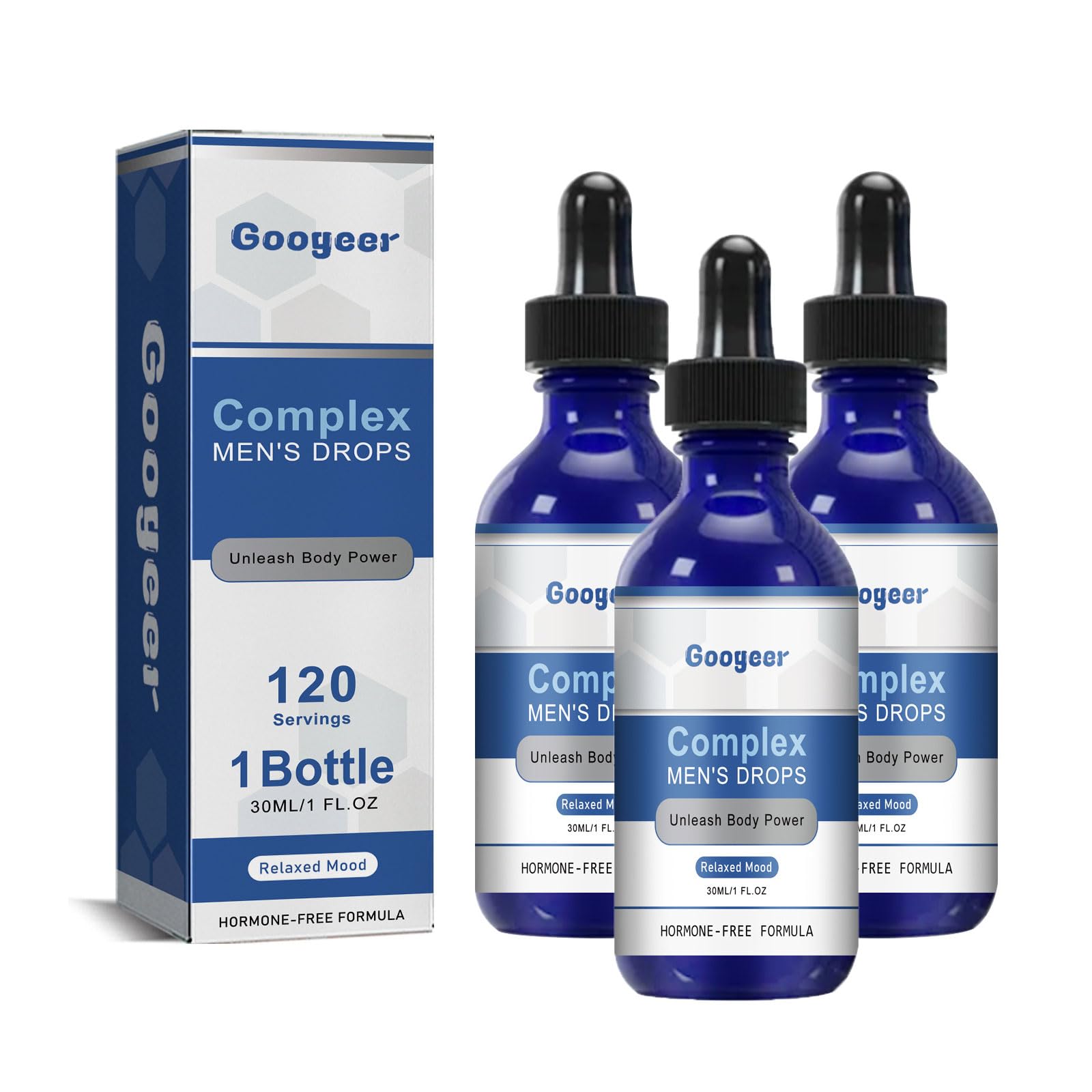 Nexusbio Labs Complex Men's Drops, Nexusbio Labs Complex Men's Drops Super-Potent Version, Complex Mens Drops, Wewersh Complex Drops For Men (3pcs)